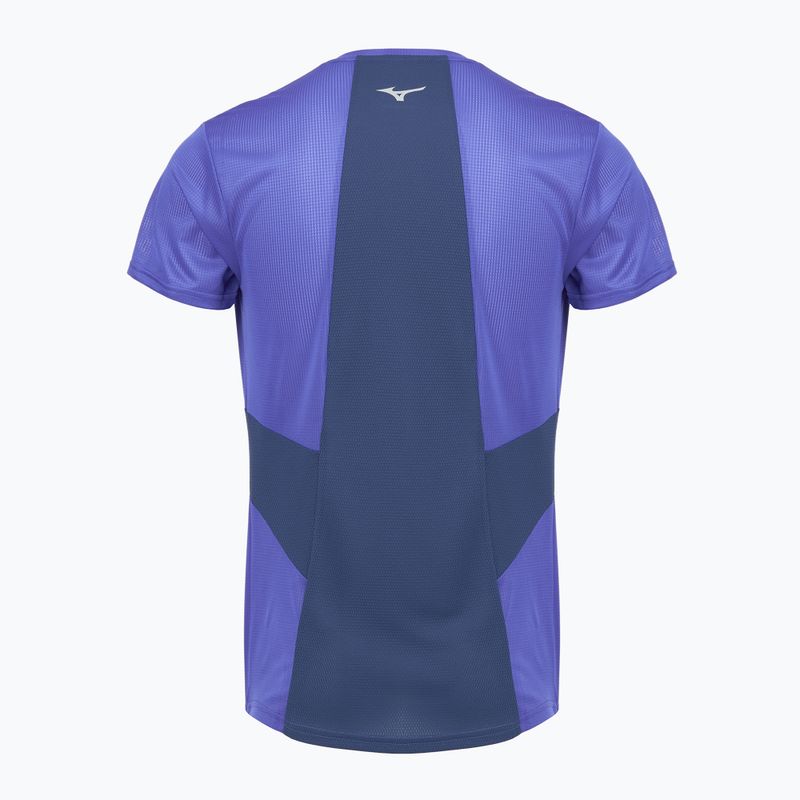 Футболка для бігу чоловіча Mizuno DryAeroFlow Tee reflexblue 2