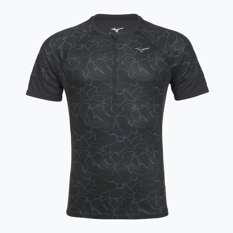 Футболка для бігу чоловіча Mizuno Graphic Trail Tee black