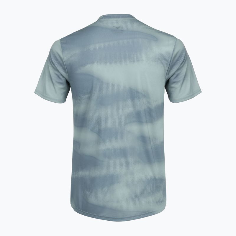 Футболка для бігу чоловіча Mizuno Core Graphic Tee cloud blue 6