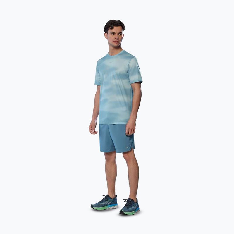 Футболка для бігу чоловіча Mizuno Core Graphic Tee cloud blue 2