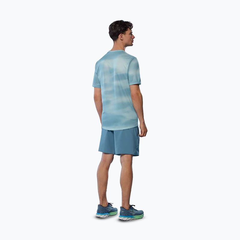 Футболка для бігу чоловіча Mizuno Core Graphic Tee cloud blue 4