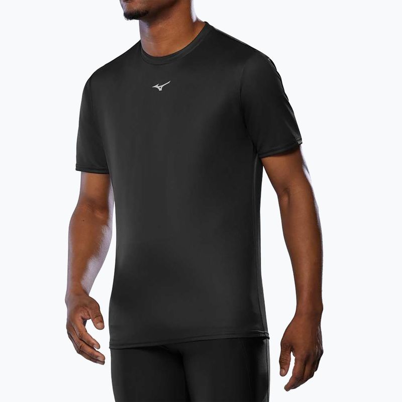 Футболка для бігу чоловіча Mizuno Core Graphic Tee black oni