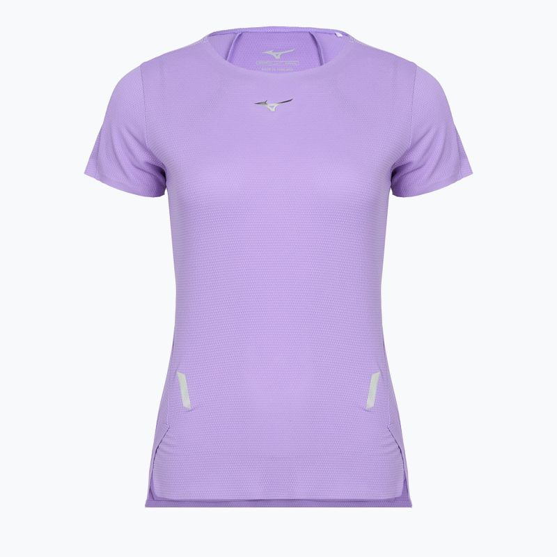 Футболка для бігу жіноча Mizuno Tech Light Tee paisley purple