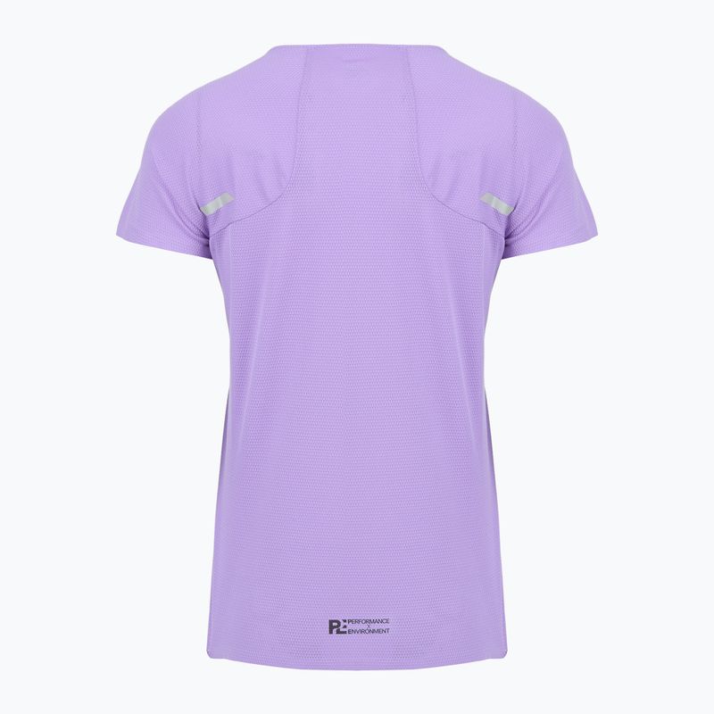 Футболка для бігу жіноча Mizuno Tech Light Tee paisley purple 2