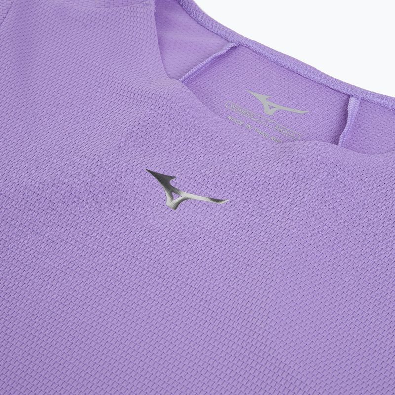 Футболка для бігу жіноча Mizuno Tech Light Tee paisley purple 3