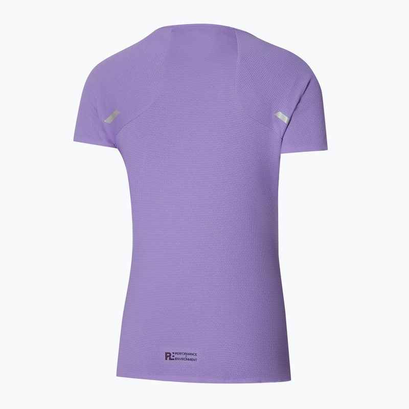 Футболка для бігу жіноча Mizuno Tech Light Tee paisley purple 2