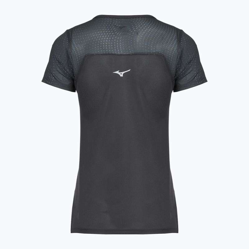 Футболка для бігу жіноча Mizuno DryAeroFlow Graphic Tee black 2