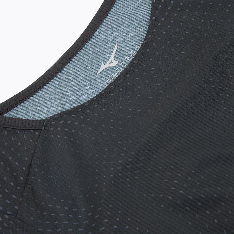 Футболка для бігу жіноча Mizuno DryAeroFlow Graphic Tee black 3