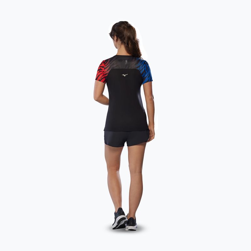 Футболка для бігу жіноча Mizuno DryAeroFlow Graphic Tee oni red 4