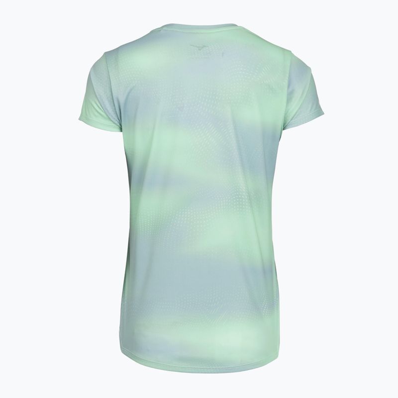 Футболка для бігу жіноча Mizuno Core Graphic Tee flash mint 2