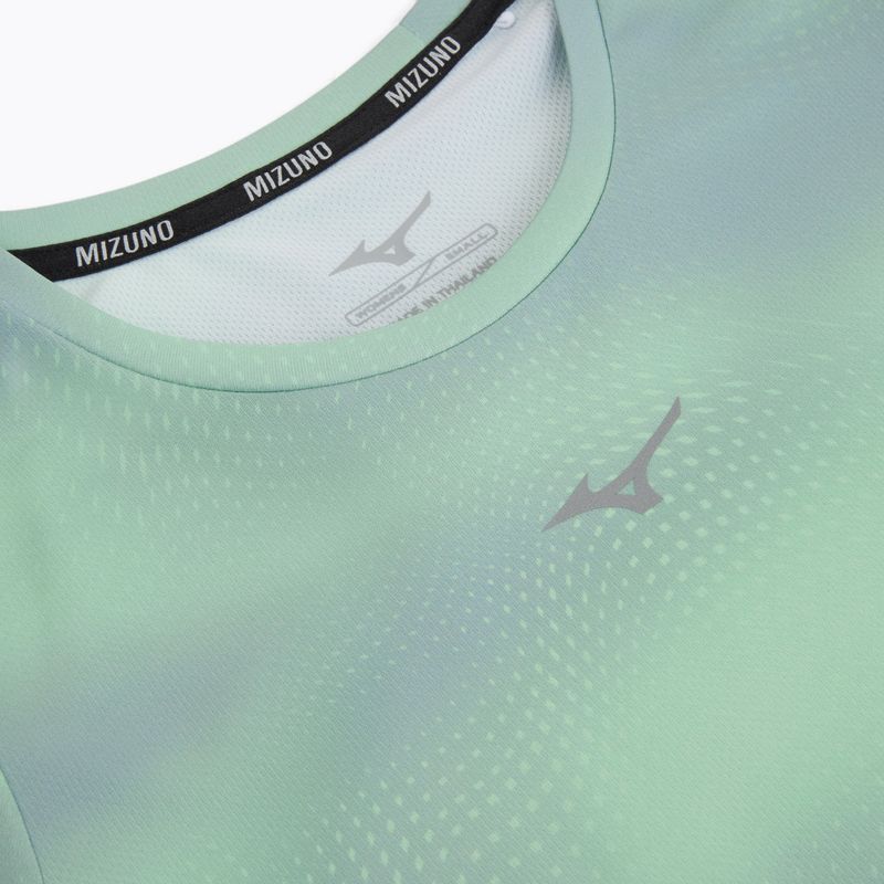 Футболка для бігу жіноча Mizuno Core Graphic Tee flash mint 3