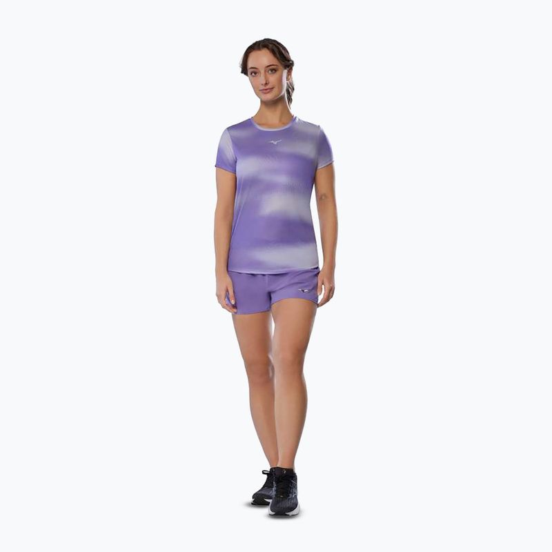 Футболка для бігу жіноча Mizuno Core Graphic Tee thistle 2