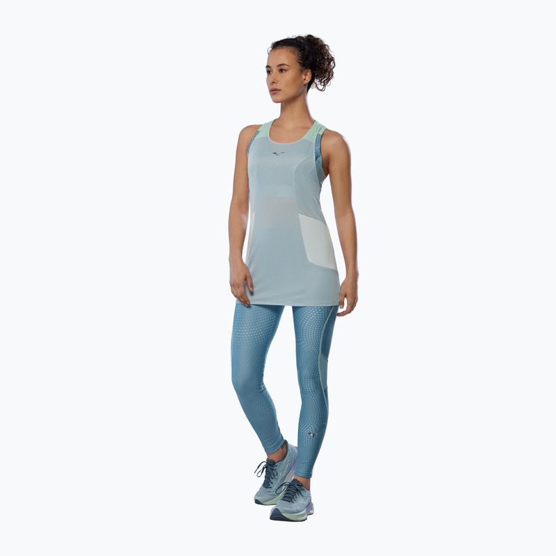 Футболка для бігу жіноча Mizuno DryAeroFlow Tank cloud blue 2