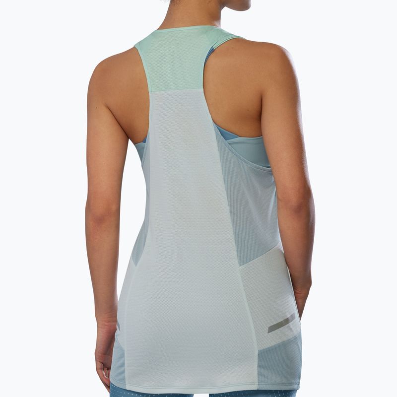 Футболка для бігу жіноча Mizuno DryAeroFlow Tank cloud blue 3