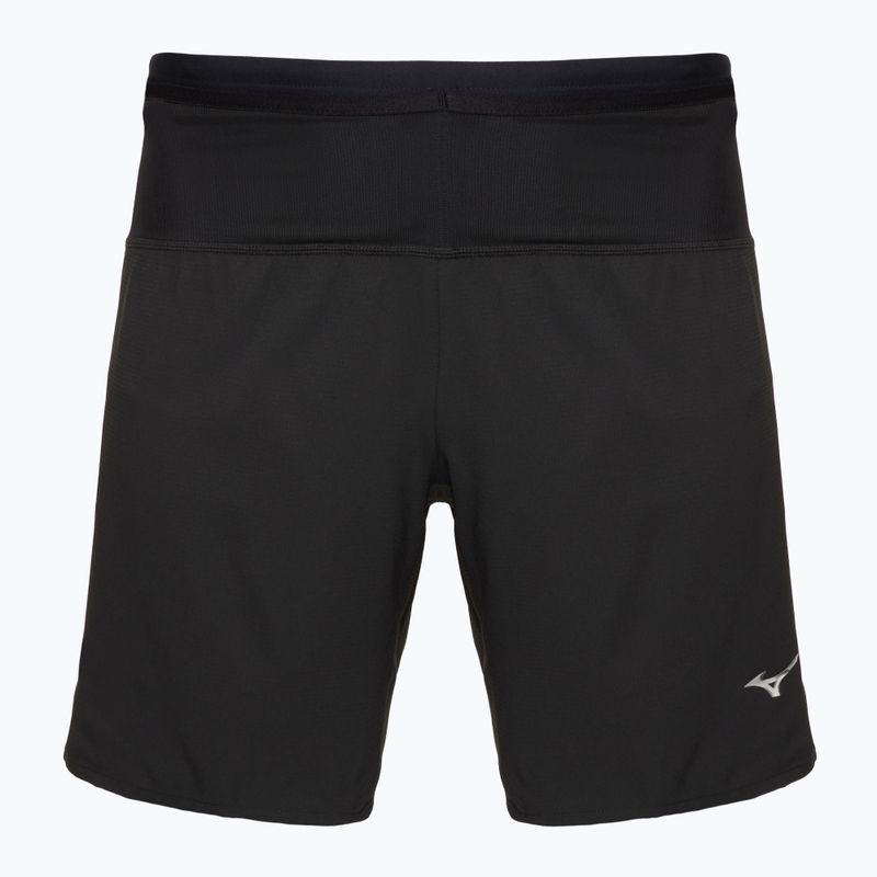 Шорти для бігу чоловічі Mizuno Trail ER 2IN1 black