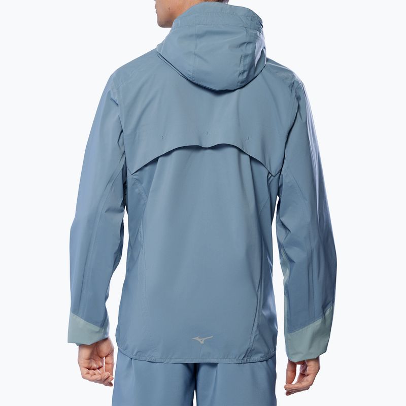 Куртка для бігу чоловіча Mizuno Waterproof 20K ER citadel 3