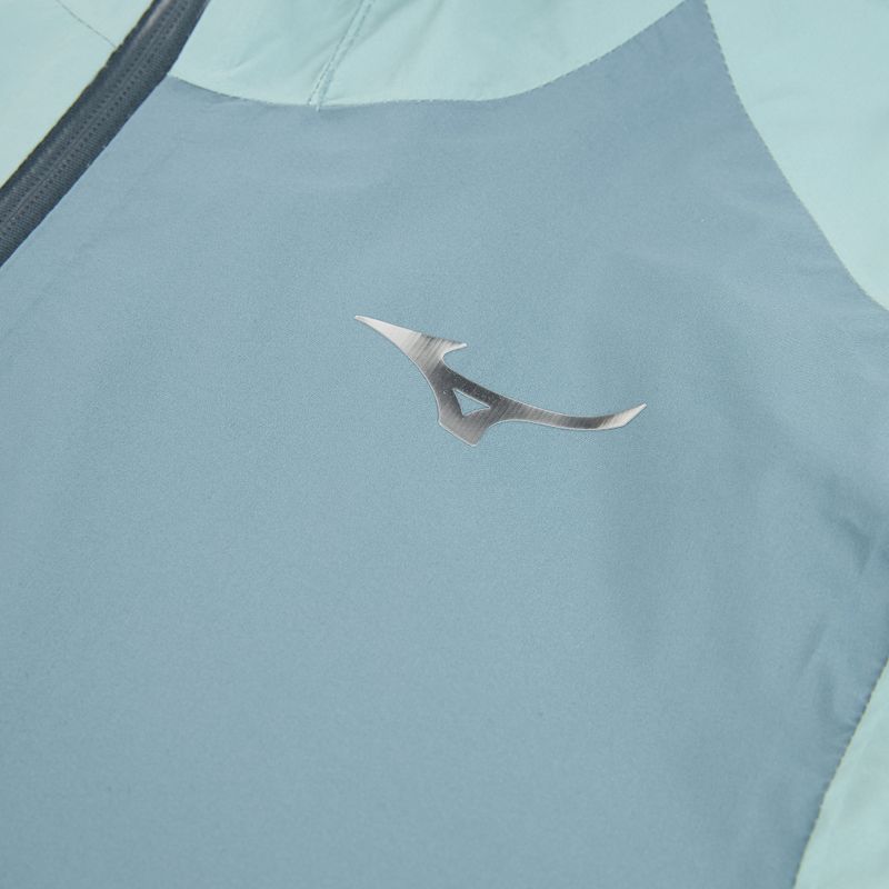 Куртка для бігу жіноча Mizuno Waterproof 20K ER cloud blue 5