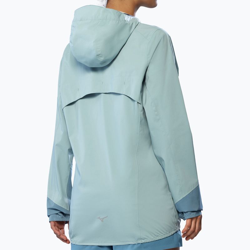 Куртка для бігу жіноча Mizuno Waterproof 20K ER cloud blue 2