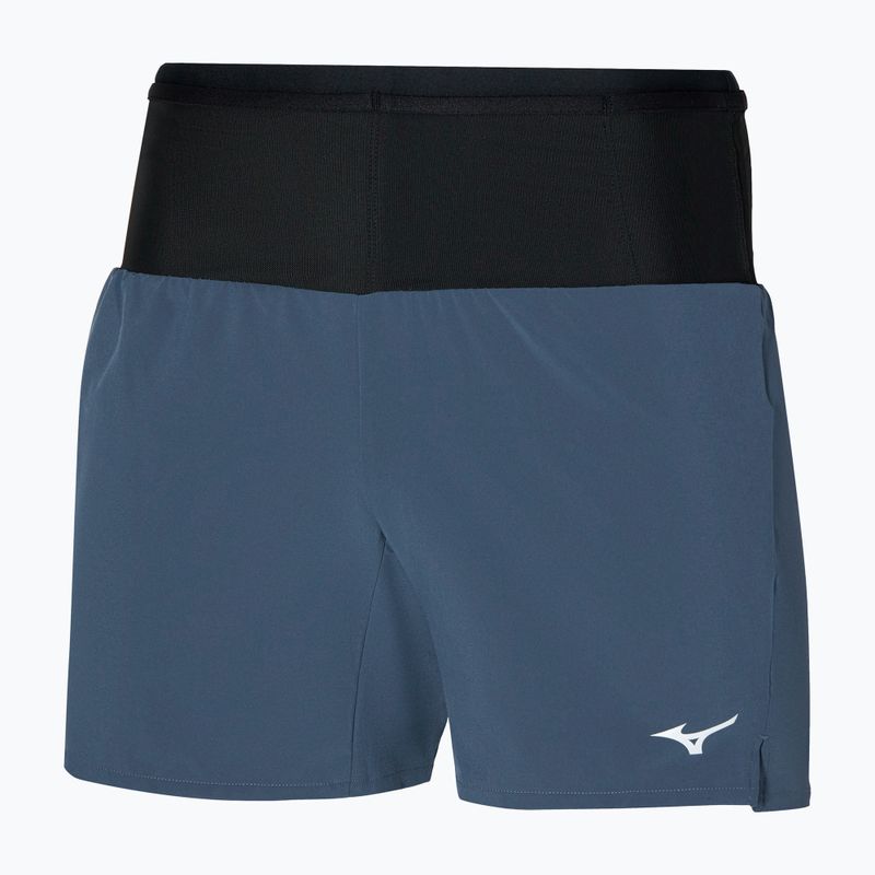 Шорти для бігу чоловічі Mizuno Multi Pocket vintage indigo