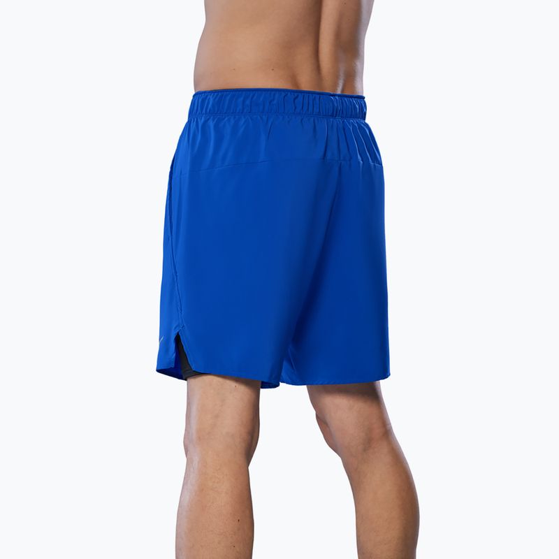 Шорти для бігу чоловічі Mizuno Core 7.5" 2IN1 reflex blue 2