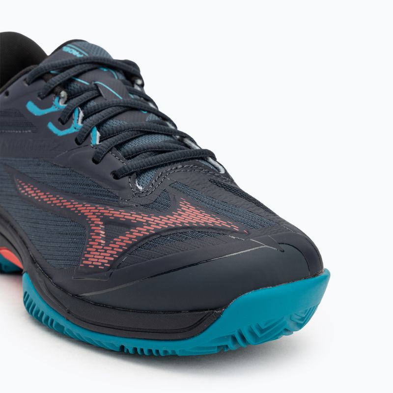 Кросівки для паделю чоловічі Mizuno Wave Exceed Light 2 Padel salute/ hibiscus/ enamel blue 7