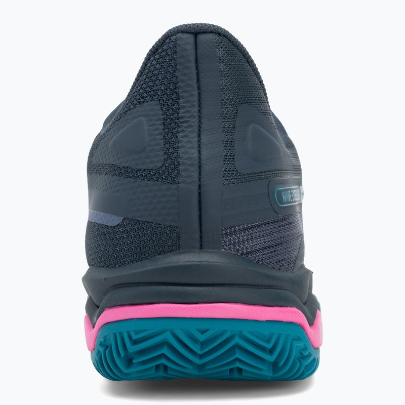 Кросівки для паделю жіночі Mizuno Wave Exceed Light 2 Padel midnight navy/ fuchsia purple/ enamel blue 6