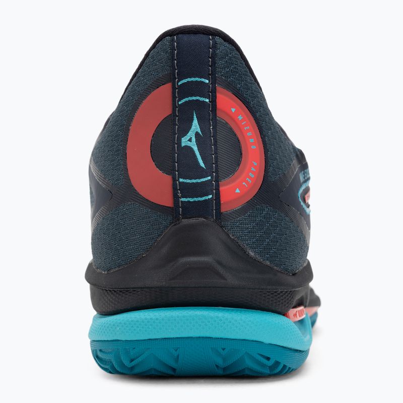 Кросівки для паделю Mizuno Wave Exceed Tour 6 Padel salute/hibiscus/enamel blue 6