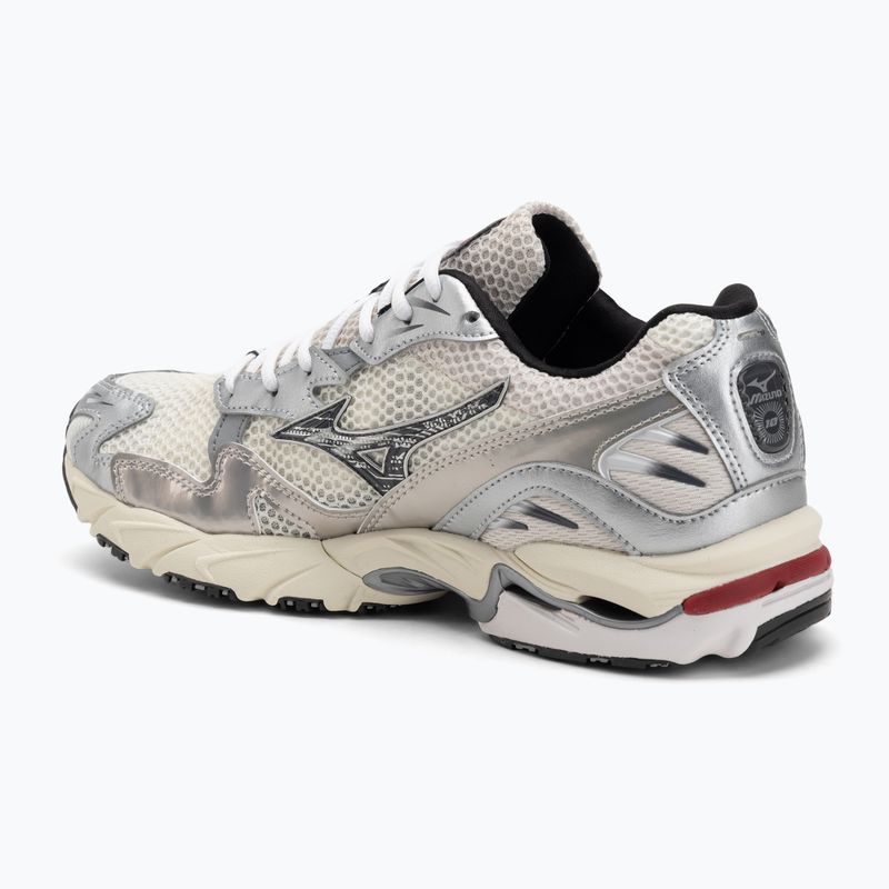 Кросівки чоловічі Mizuno Wave Rider 10 mizuno snow white/black sand/ryth red 3
