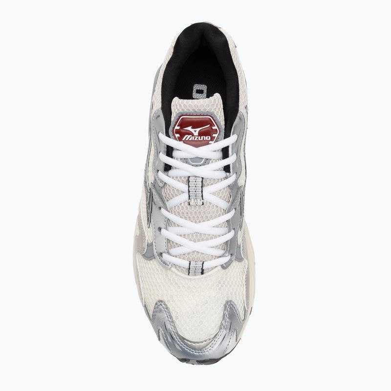 Кросівки чоловічі Mizuno Wave Rider 10 mizuno snow white/black sand/ryth red 5