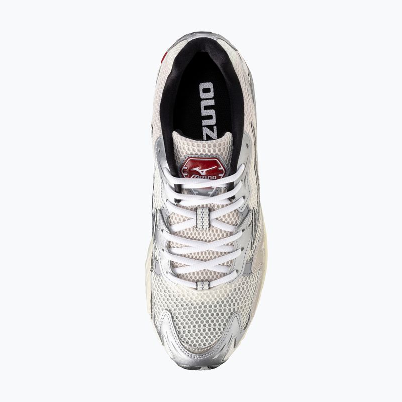 Кросівки чоловічі Mizuno Wave Rider 10 mizuno snow white/black sand/ryth red 5