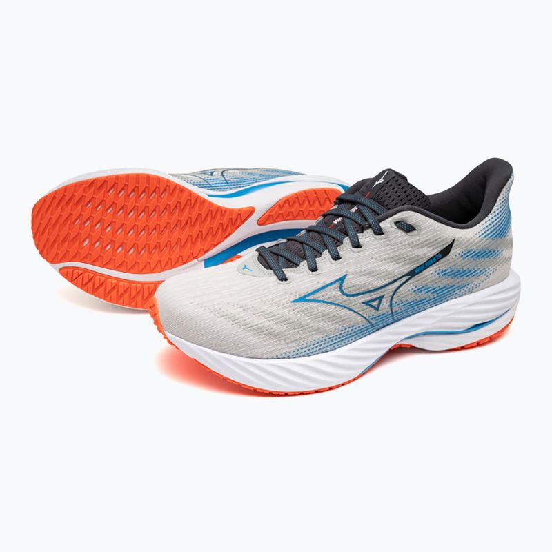 Чоловічі кросівки Mizuno Wave Rider 28 nimbus cloud/blue pace/igniotion red 9