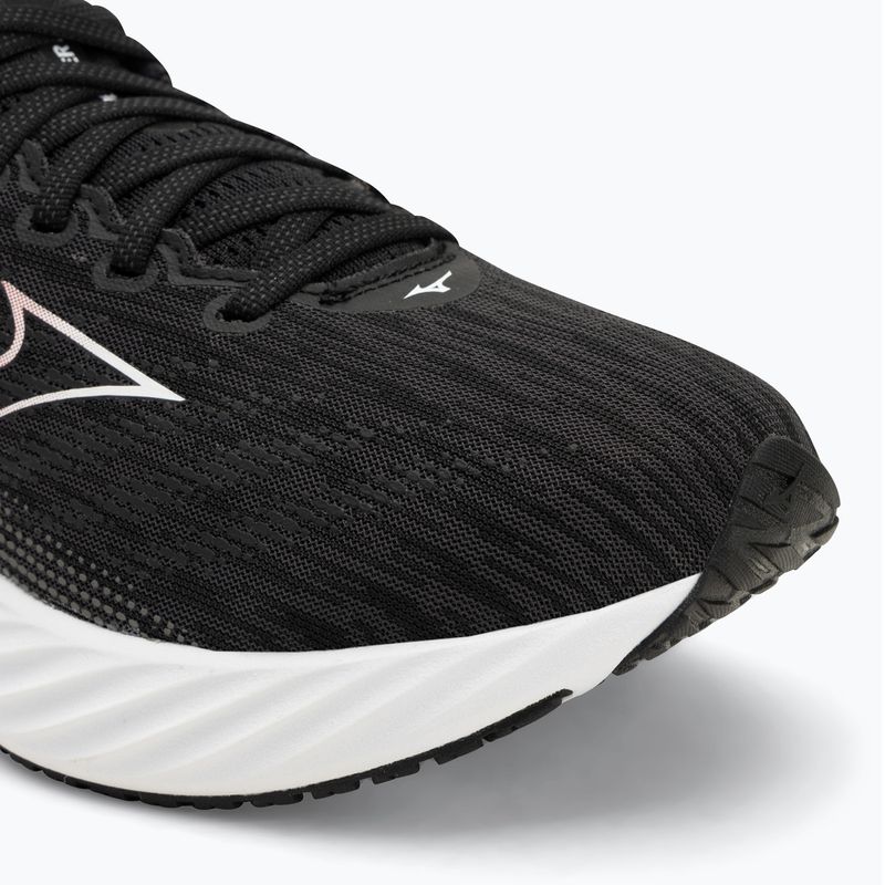Чоловічі кросівки Mizuno Wave Rider 28 чорний/білий/вечірня примула 7