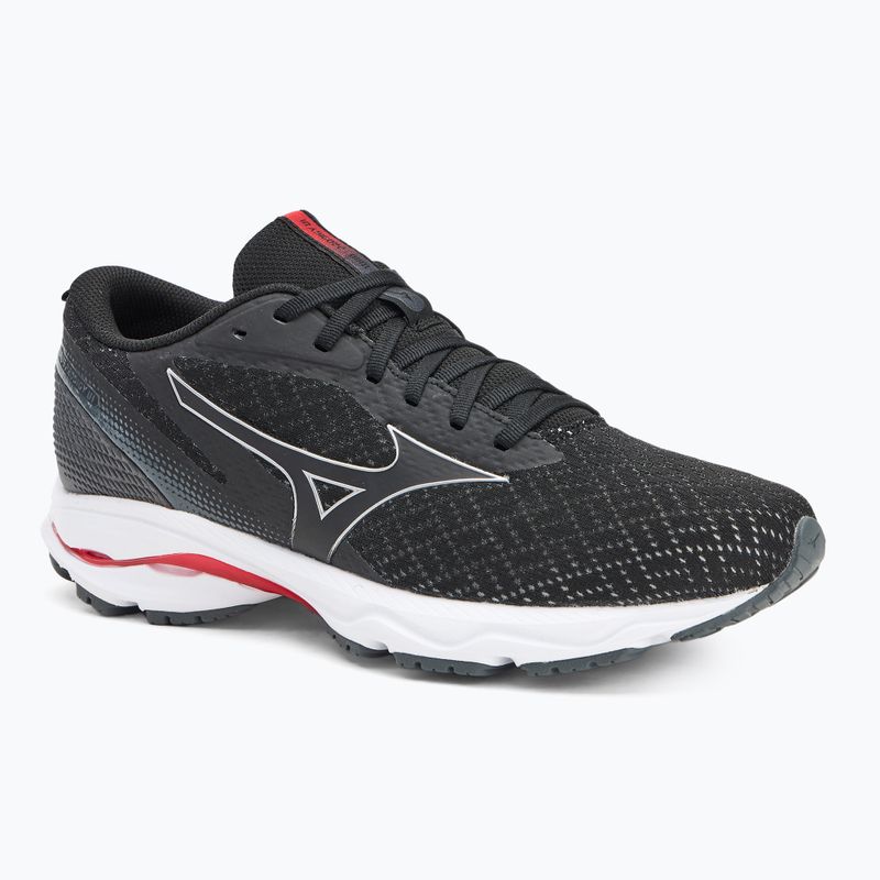 Кросівки для бігу чоловічі Mizuno Wave Prodigy 6 black/galaxy silver/high risk red