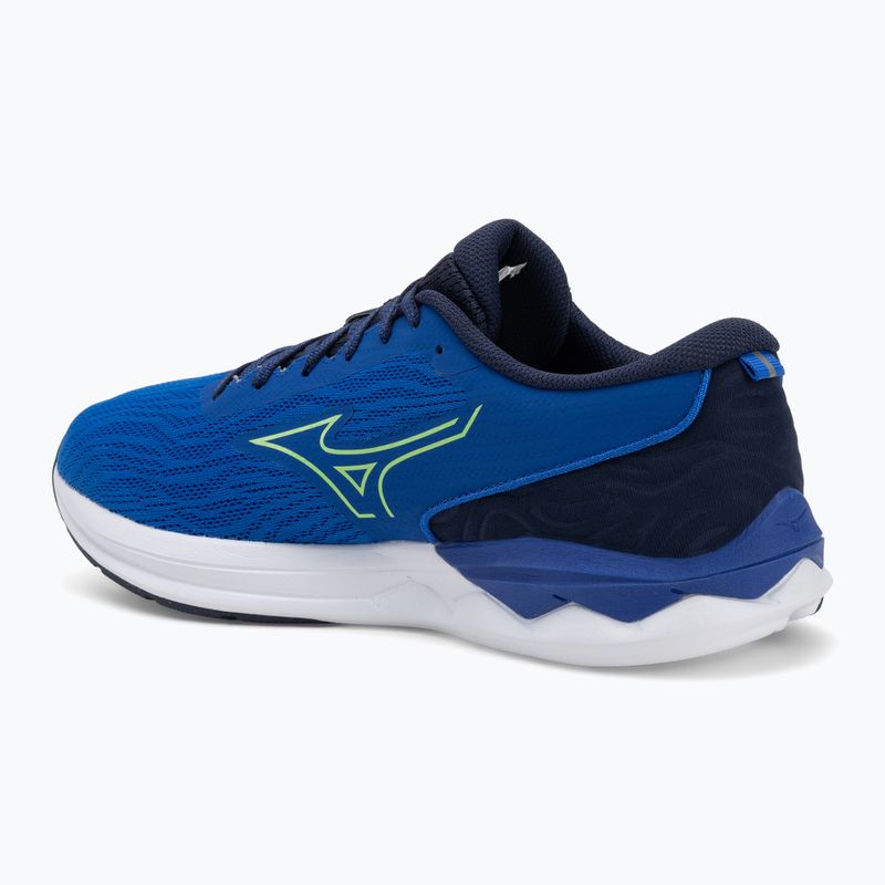 Кросівки для бігу чоловічі Mizuno Wave Revolt 3 Reflex blue c/green gecko/peacoat 3