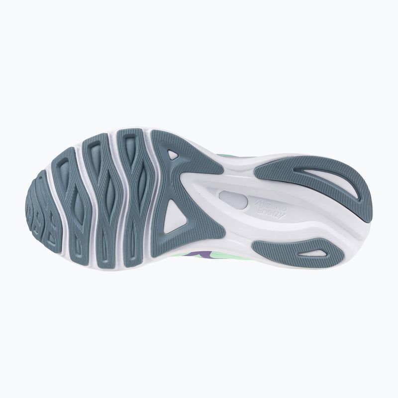 Кросівки для бігу жіночі Mizuno Wave Serene neo mint/paisley purple/citadel 5
