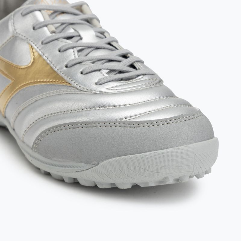 Кросівки футбольні чоловічі Mizuno Morelia Sala Pro TF galaxy silver/gold/gold 7