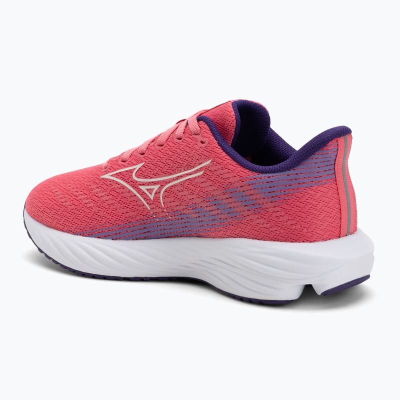 Кросівки для бігу дитячі Mizuno Enerzy Rider Jr camelliarose/ snowwhite/violiet 3