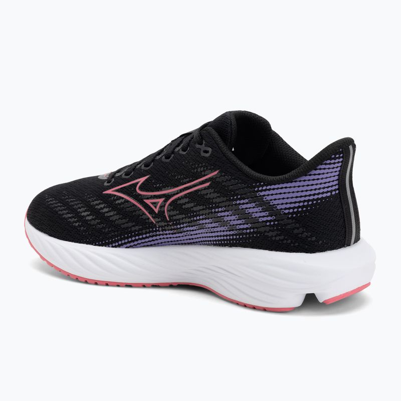 Кросівки для бігу дитячі Mizuno Enerzy Rider Jr black/camelliarose/ paisleypurple 3
