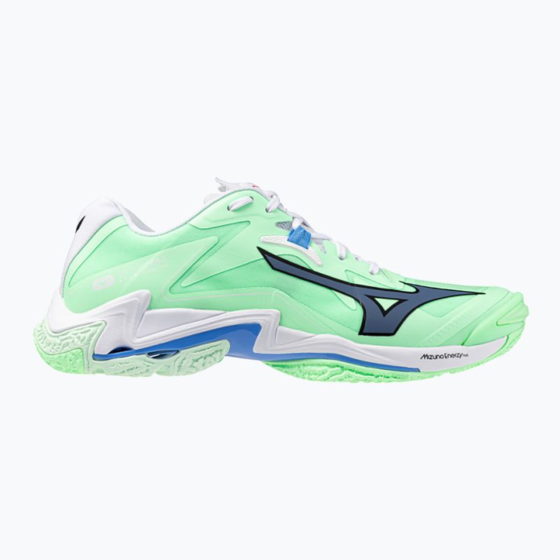 Кросівки волейбольні Mizuno Wave Lightning Z8 neo mint/black/frontier blue 8