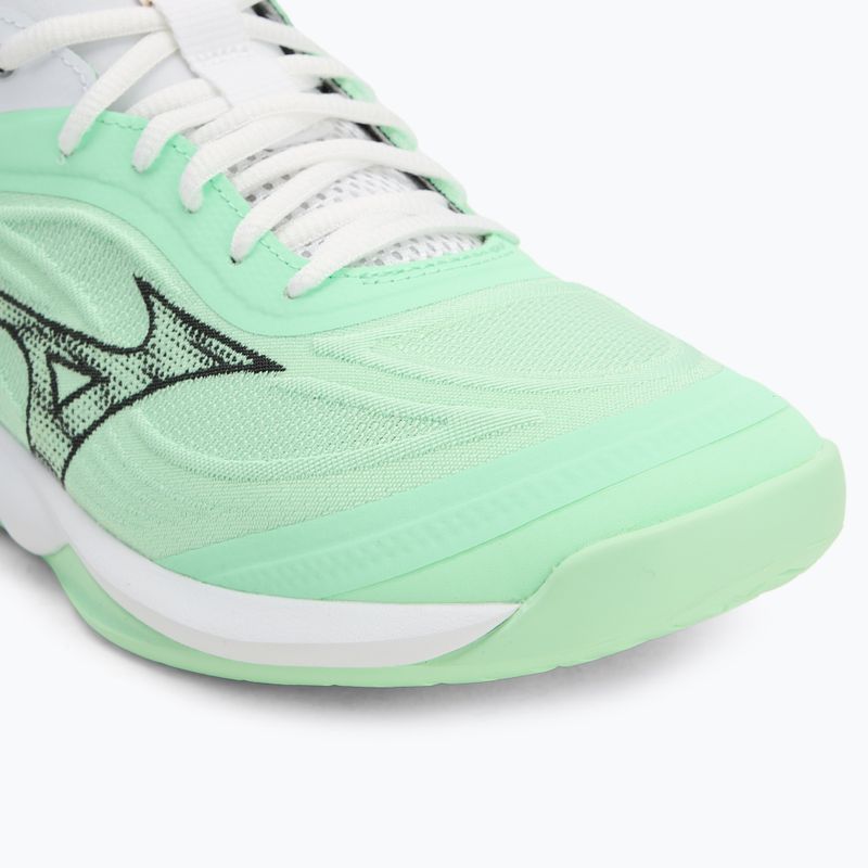 Кросівки волейбольні Mizuno Wave Luminous 3 neo mint/black/frontier blue 7