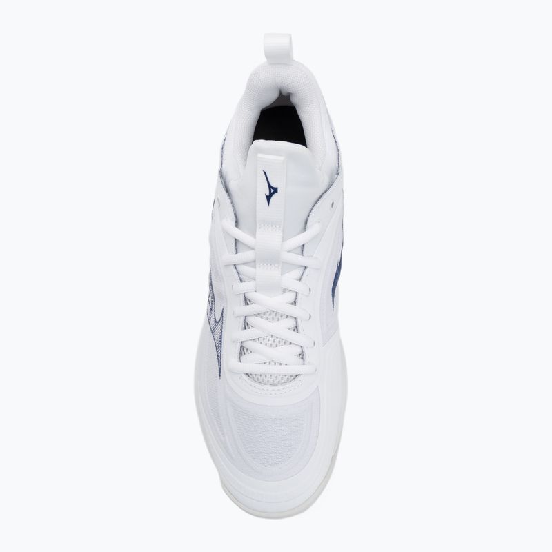 Волейбольне взуття Mizuno Wave Luminous 3 біле/bellwether синє/belairblu 5