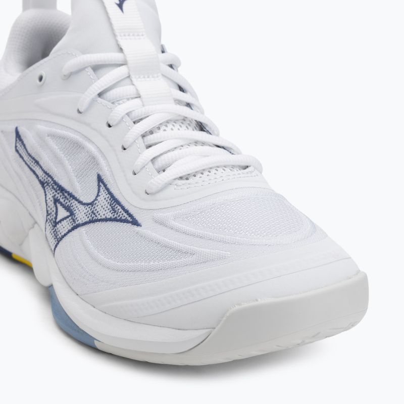 Волейбольне взуття Mizuno Wave Luminous 3 біле/bellwether синє/belairblu 7