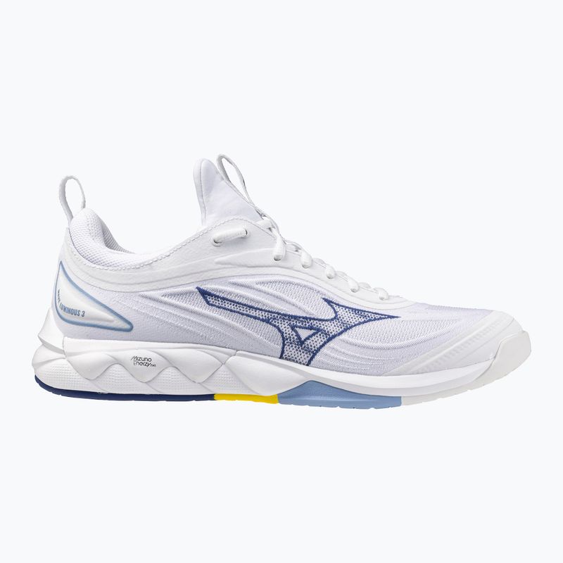 Волейбольне взуття Mizuno Wave Luminous 3 біле/bellwether синє/belairblu 8