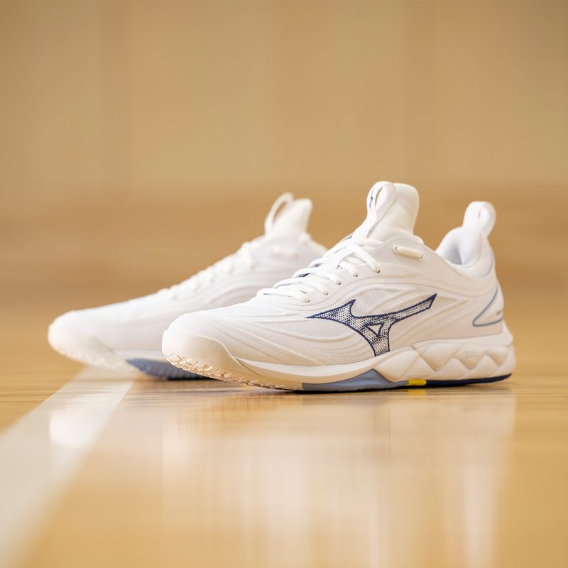 Волейбольне взуття Mizuno Wave Luminous 3 біле/bellwether синє/belairblu 14