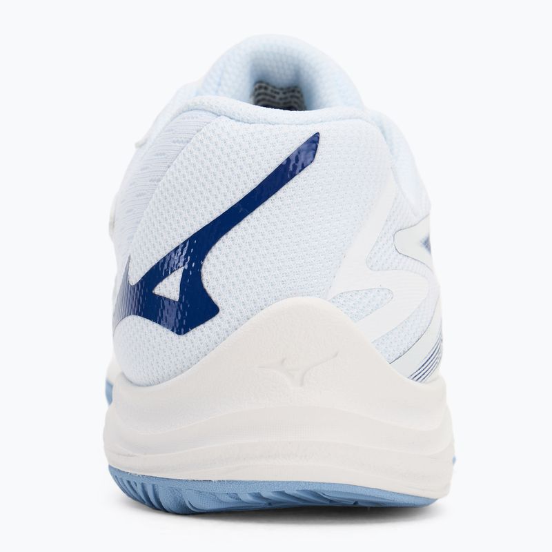 Кросівки волейбольні дитячі Mizuno Lightning Star Z7 white/bellwether blue/bel air blue 6