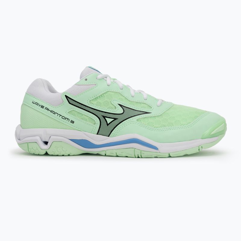 Кросівки гандбольні Mizuno Wave Phantom 3 neo mint / black / frontier blue 2
