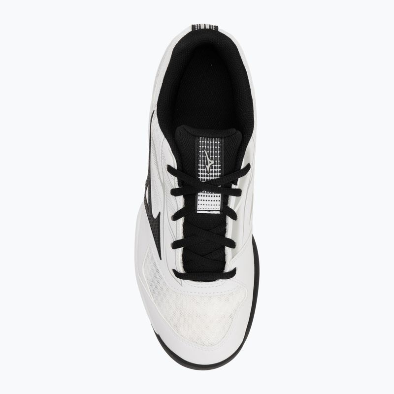 Кросівки тенісні чоловічі Mizuno Break Shot 5 CC white/ black/ harbor mist 5