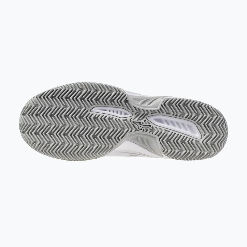 Кросівки тенісні жіночі Mizuno Break Shot 5 CC white/ ultimate gray/ harbor mist 9