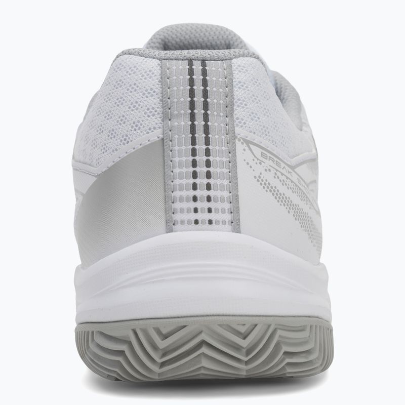Кросівки тенісні жіночі Mizuno Break Shot 5 CC white/ ultimate gray/ harbor mist 6