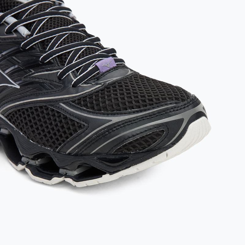 Кросівки чоловічі Mizuno Wave Prophecy LS black/silver/purple haze 7